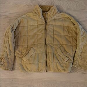Women's Tan Quilted Free People Jacket
